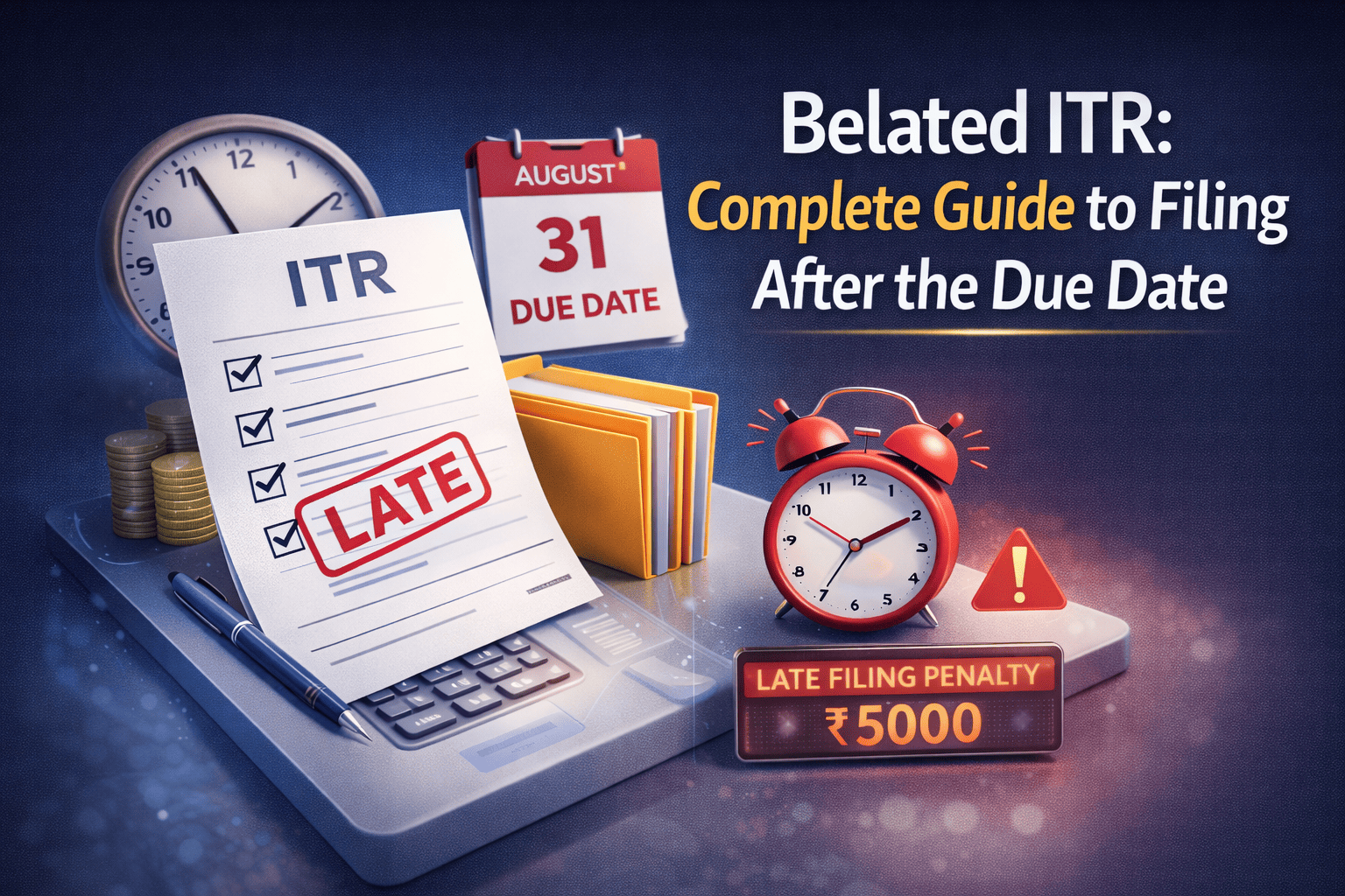 Belated ITR: Complete Guide to Filing After the Due Date