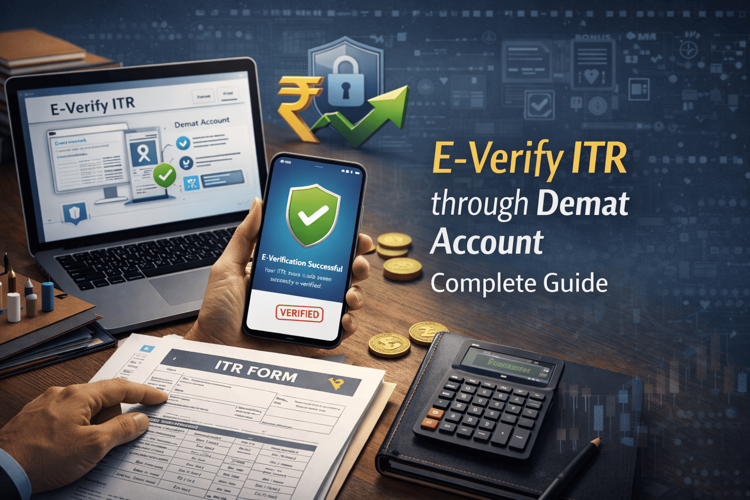 E-Verify ITR through Demat Account: Complete Guide