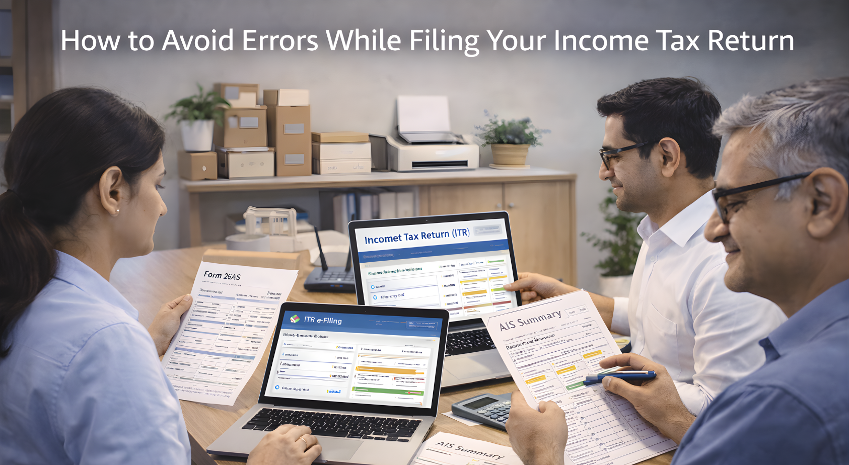 How To Avoid Errors While Filing Your Income Tax Return