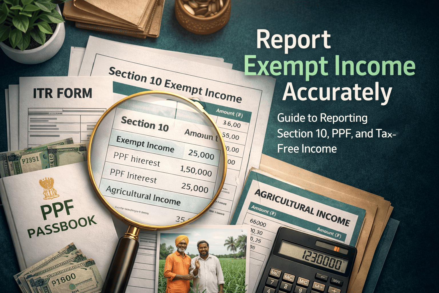 How to Fill Exempt Income in ITR: Complete Guide