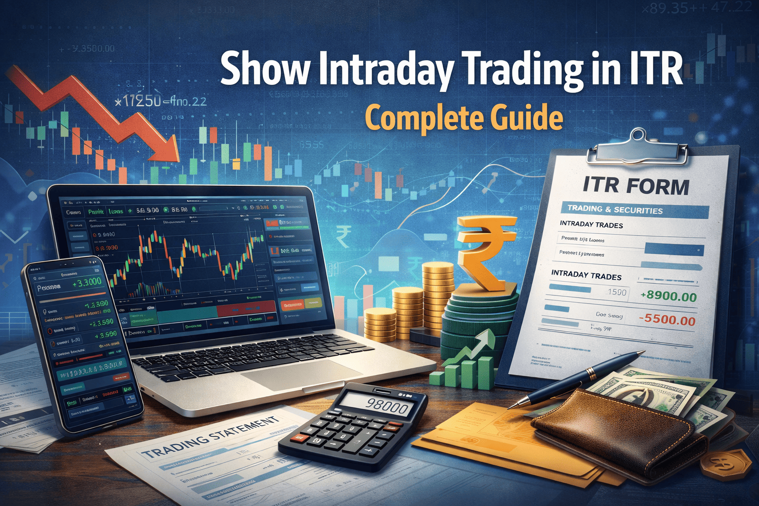 How to Show Intraday Trading in ITR: Complete Guide